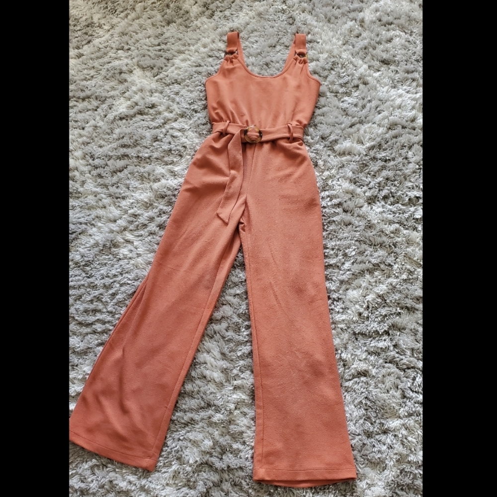 Salmon Jumpsuit